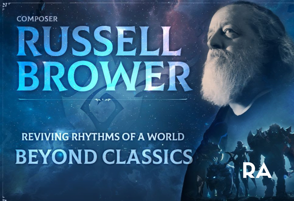 El game une fuerzas con el galardonado compositor Russell Brower para potenciar su travesía musical al máximo.