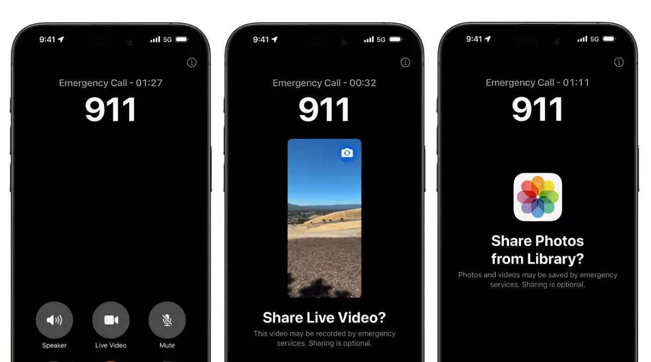 RapidSOS agrega soporte de video Emergency SOS con iOS 18