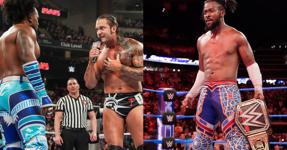 Kofi Kingston responde a Karrion Kross tras su declaración sobre derrotar a Brock Lesnar