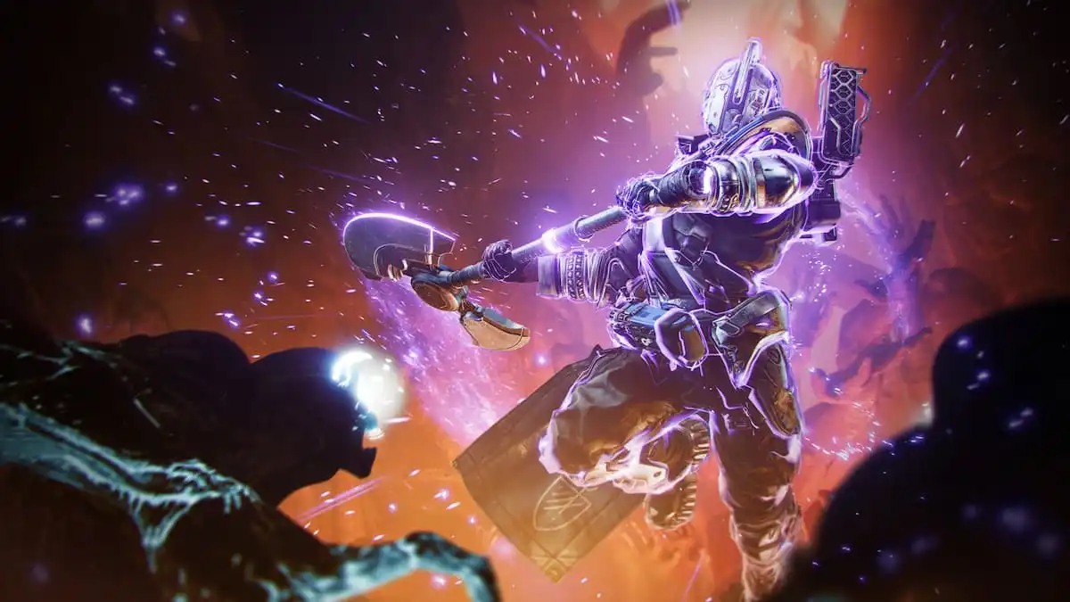 A Titan casting the new Void Super, Twilight Arsenal.