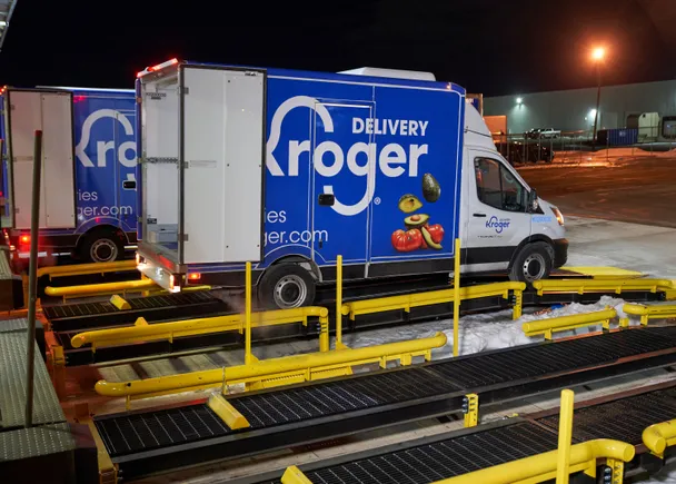 Las ventas de entrega a domicilio de Kroger en el primer trimestre se vieron impulsadas por la automatización