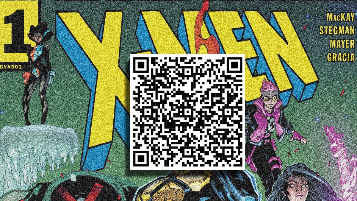 Páginas adicionales de debate de cómics de X-Men ocultas detrás de códigos QR