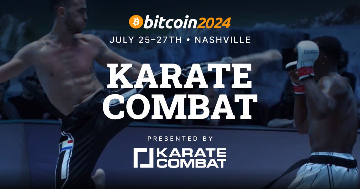 Karate Fight se lanza en la conferencia Bitcoin 2024 en Nashville