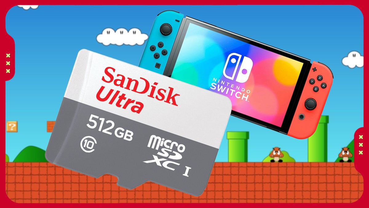 Obtenga una tarjeta de memoria Nintendo Switch de 512 GB por solo $ 24,99 antes del Prime Day