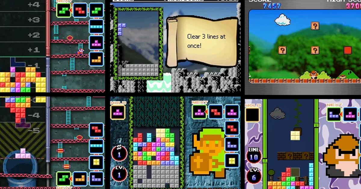 Para celebrar tarde el 40 aniversario del Tetris, aquí hay una mirada muy partidista al Tetris DS