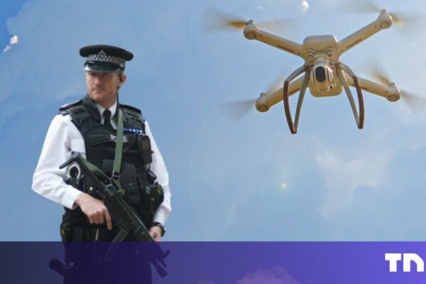 La policía británica probará vuelos con drones fuera de la línea de visión