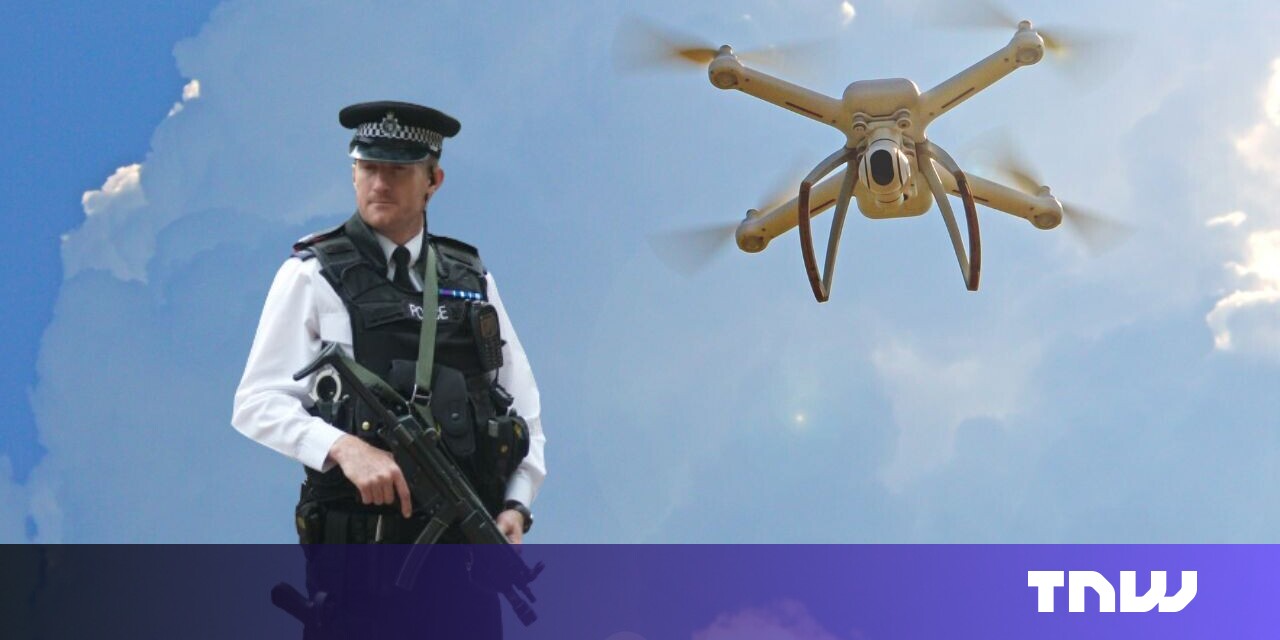 La policía británica probará vuelos con drones fuera de la línea de visión