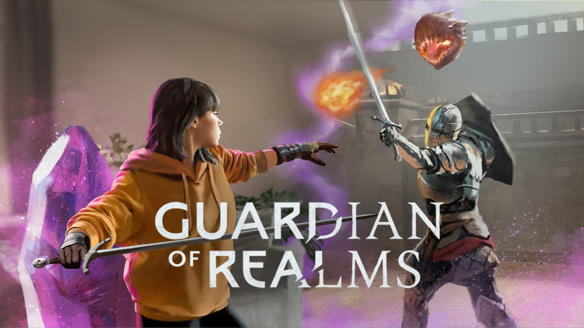 Guardian Of Realms es un juego de lucha MR del estudio Swordsman