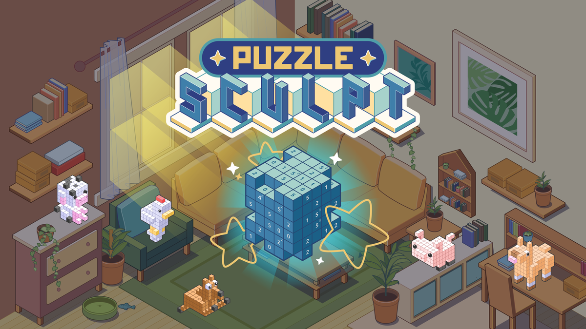 Puzzle Sculpt es un relajante juego de rompecabezas espacial que llega a Apple Vision Pro