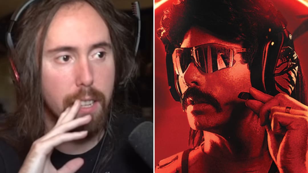 Asmongold desconcertado por la estrategia de regreso del Dr. Disrespect: 'Regresará como un villano'