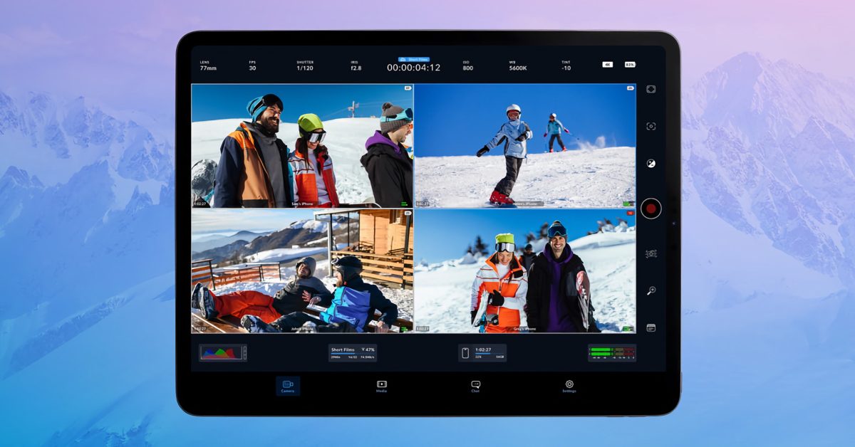 La aplicación Blackmagic Camera obtiene nuevas funciones y una versión para iPad