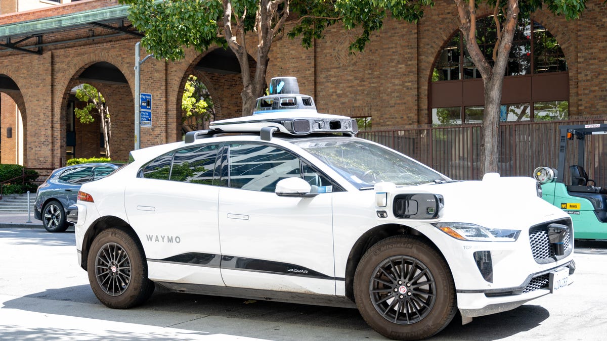 Waymo car in San Francisco