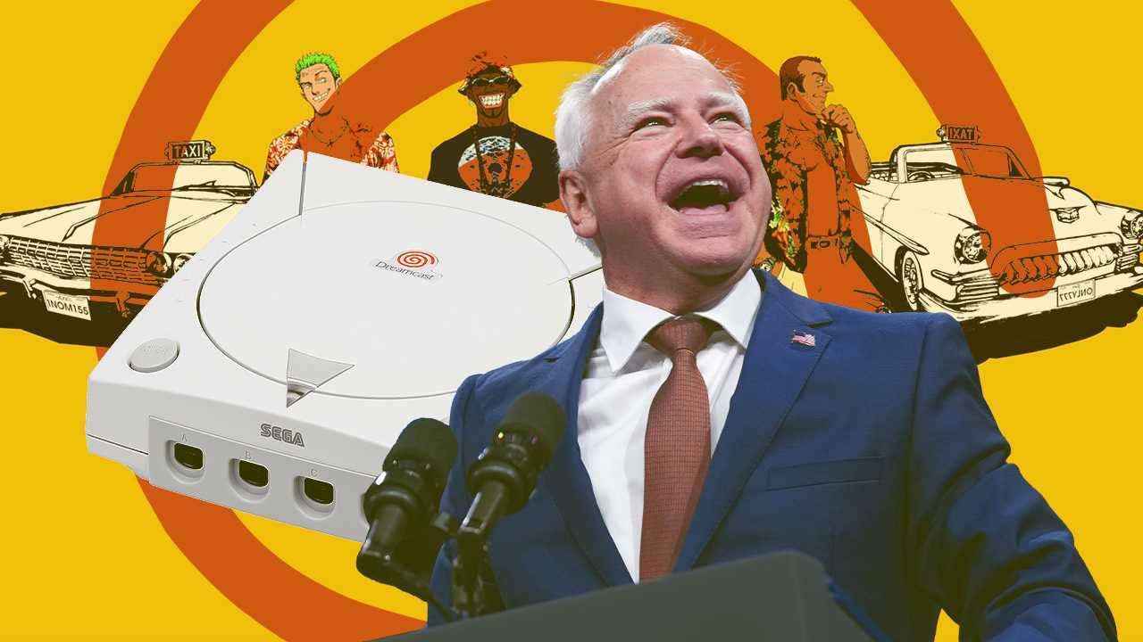 El candidato a vicepresidente Tim Walz era un gran fanático de Dreamcast y creemos que hemos encontrado su juego favorito.