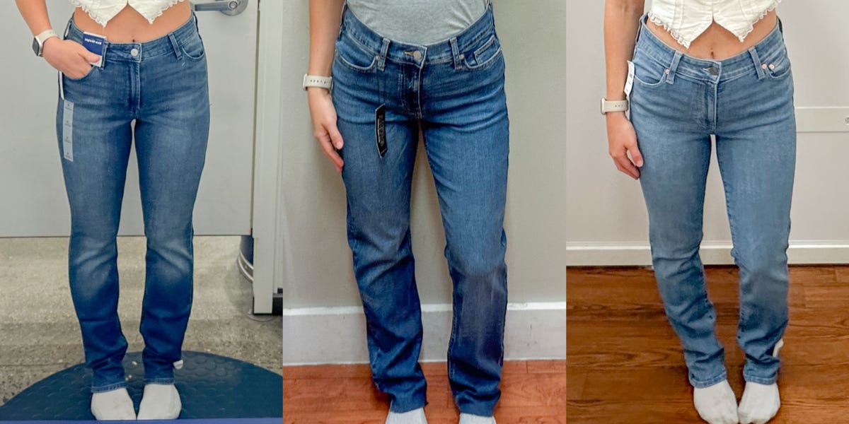 PRUEBA: Prueba jeans en Old Navy, Banana Republic y Gap