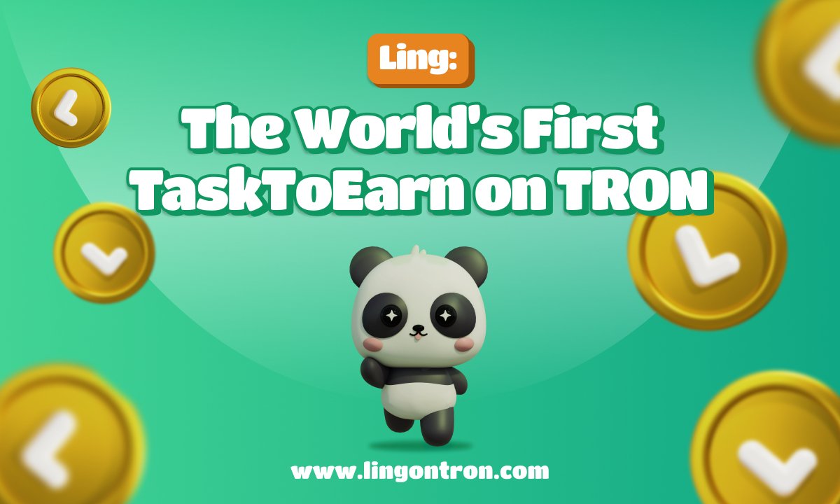 Panda Ling ($LING) presenta la plataforma Tap2Earn y Task2Earn basada en TRON: se anuncia el evento de preventa