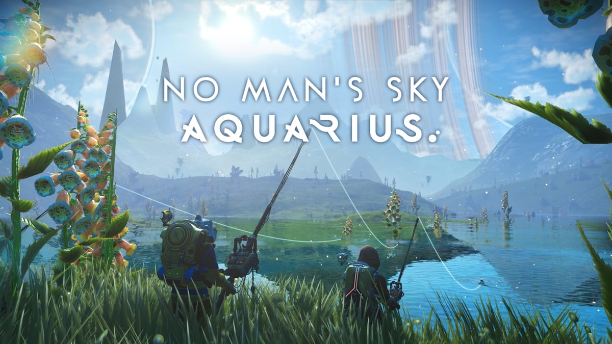 No Man's Sky agrega pesca en la nueva actualización de Aquarius