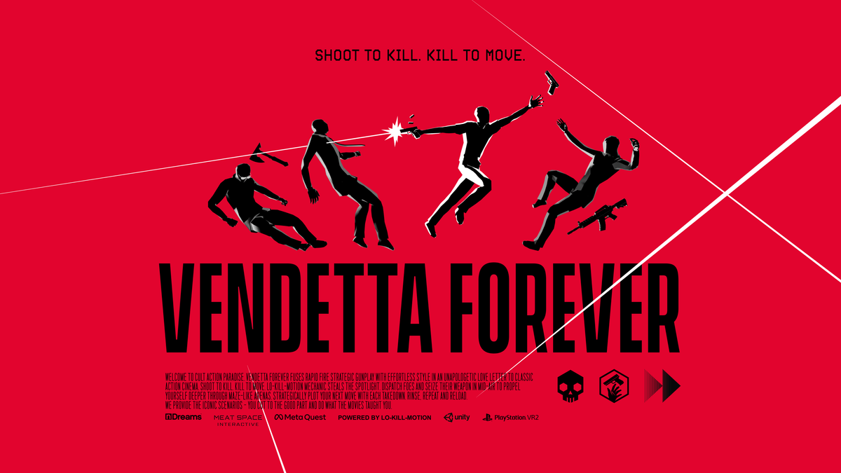 Vendetta Forever rinde homenaje al cine de acción clásico en Quest y PSVR 2