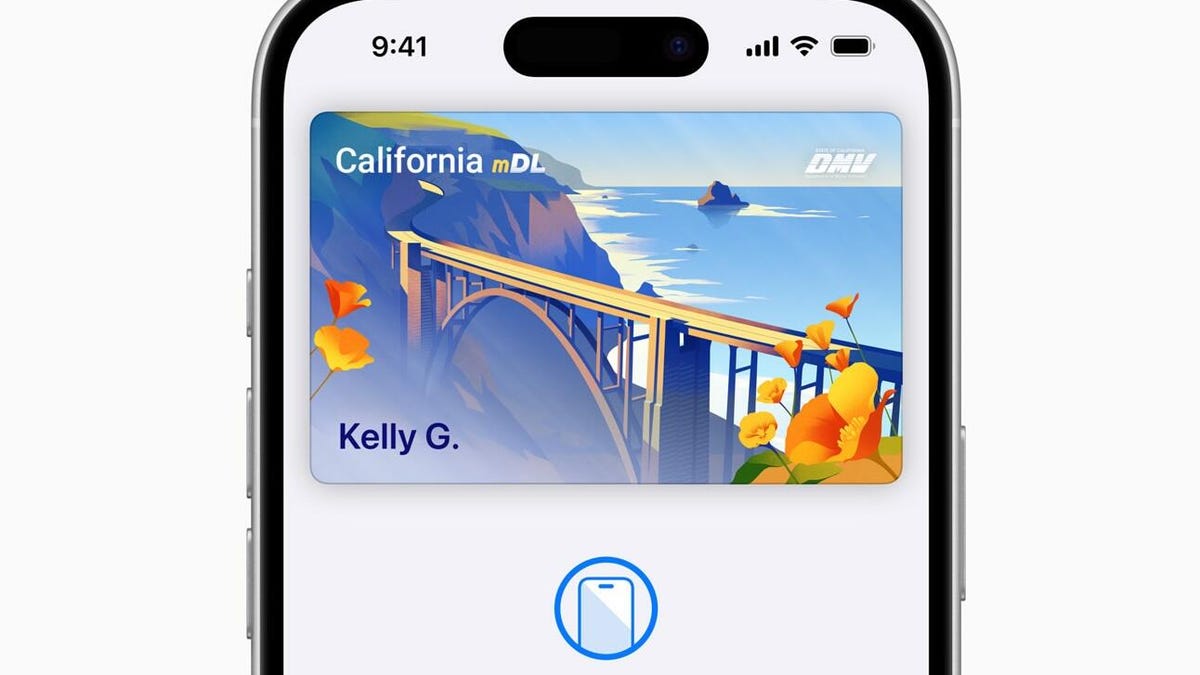 Apple Wallet driver&apos;s license