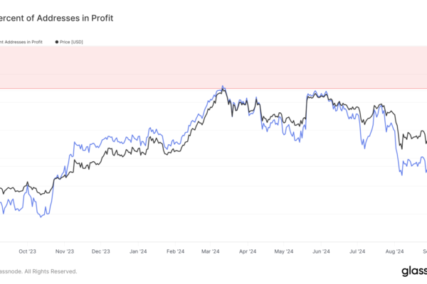 Ethereum address profitability declines as bearish trend continues