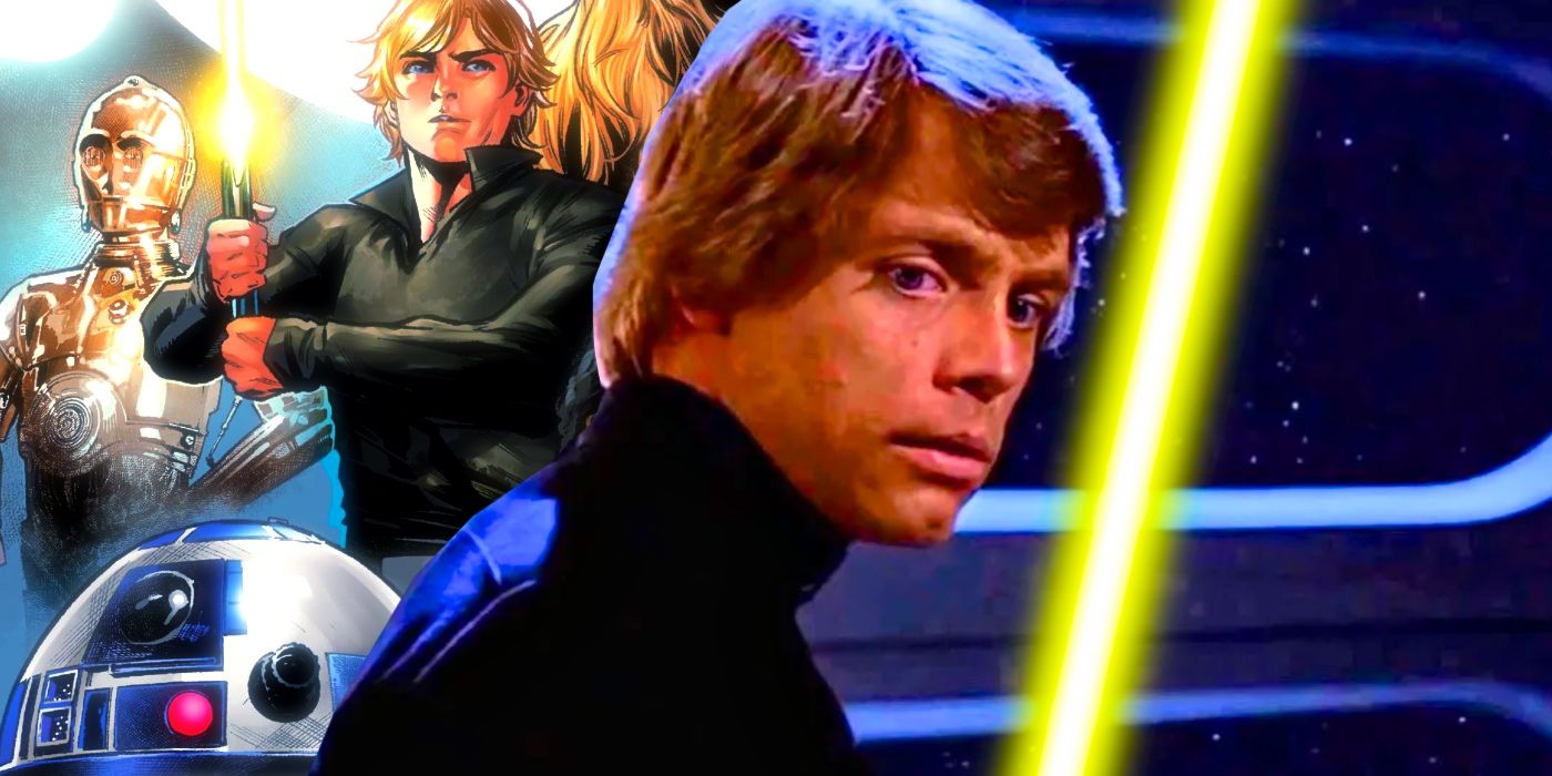 La última hazaña Jedi de Luke Skywalker demuestra que su era del sable de luz amarillo podría ser la mejor