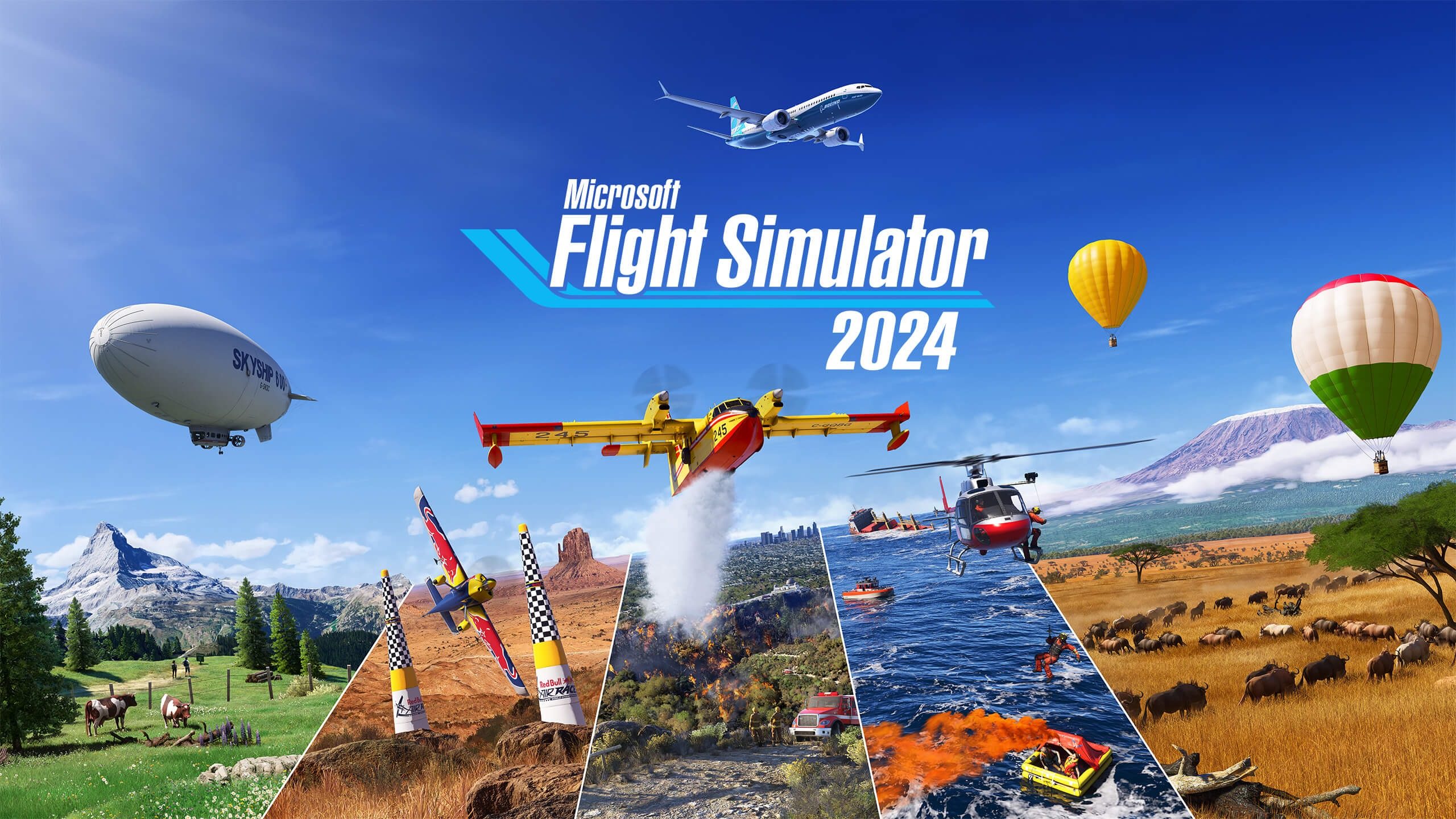 Características detalladas de 'Microsoft Flight Simulator 2024', que se lanzará con soporte de realidad virtual en noviembre