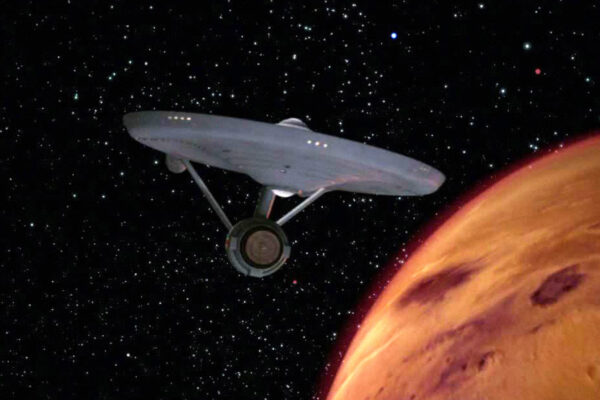 Starship Enterprise in Star Trek: The Original Series