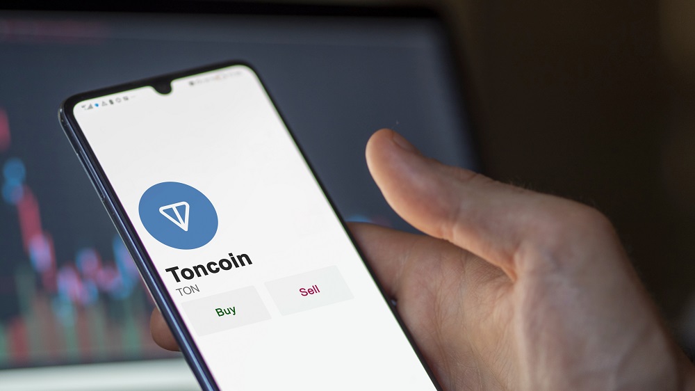 Toncoin (TON) es la criptomoneda nativa de la red The Open Network. Fuente: stock.adobe.com