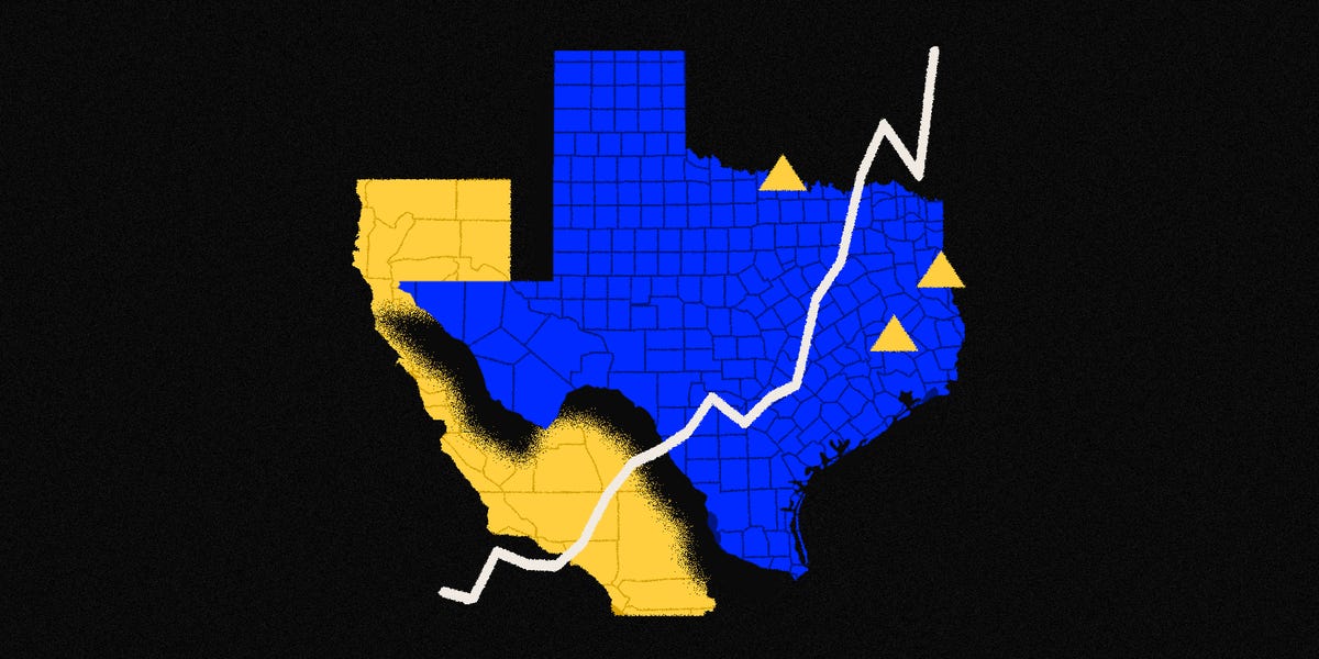 El crecimiento económico de California va a la zaga de Texas