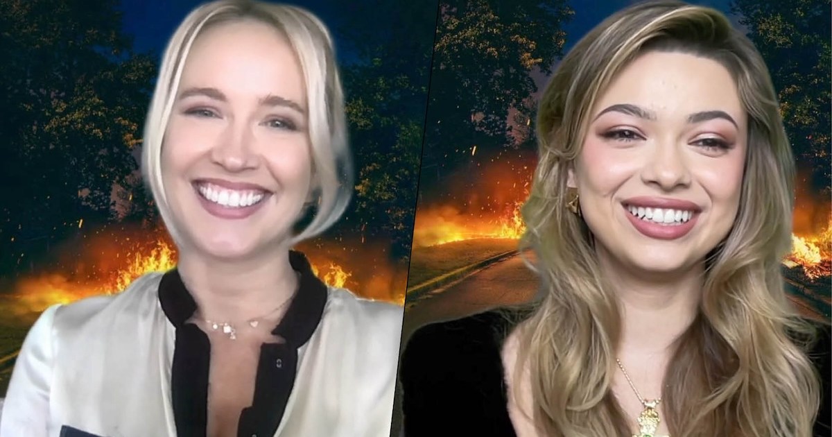 Anna Camp y Nikki Hahn hablan del drama de Peacock y cantan sobre Bruce Campbell