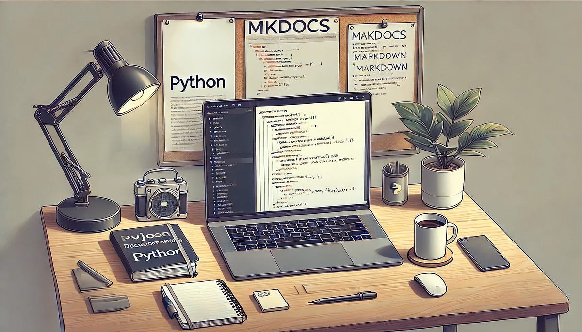 Documentar proyectos de Python con MkDocs | de Gustavo Santos | noviembre 2024