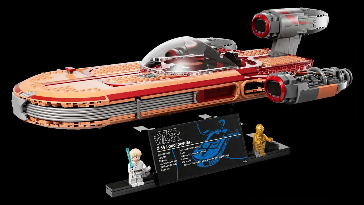 Oferta del Black Friday de Lego Star Wars UCS: el Landspeeder de Luke obtiene un gran descuento