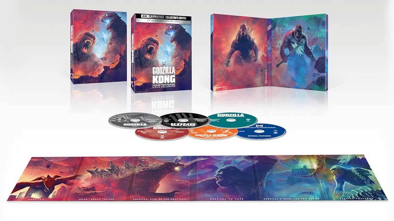 La caja de coleccionista Godzilla X Kong MonsterVerse 4K llega al mejor precio hasta ahora en Amazon