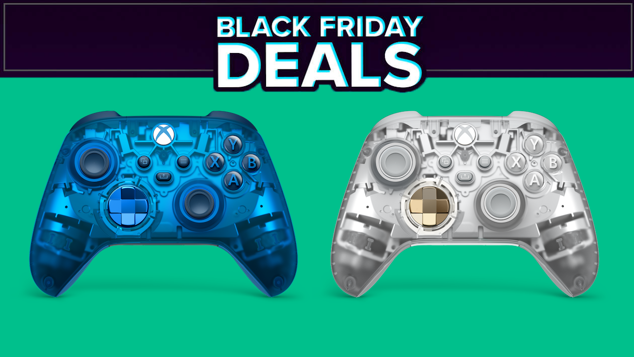 Los controladores transparentes de edición especial de Xbox obtienen enormes descuentos del Black Friday en Amazon