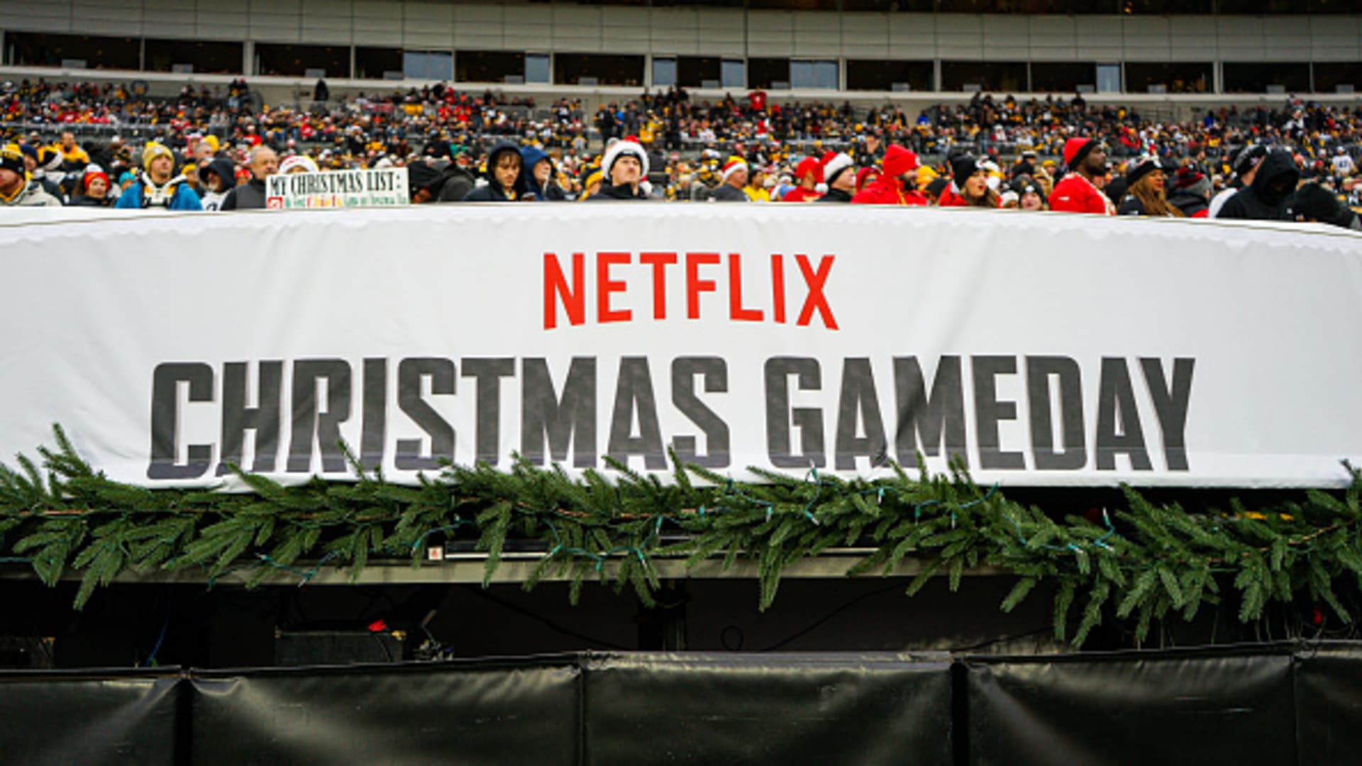 Netflix establece récord de streaming con juegos de la NFL el día de Navidad