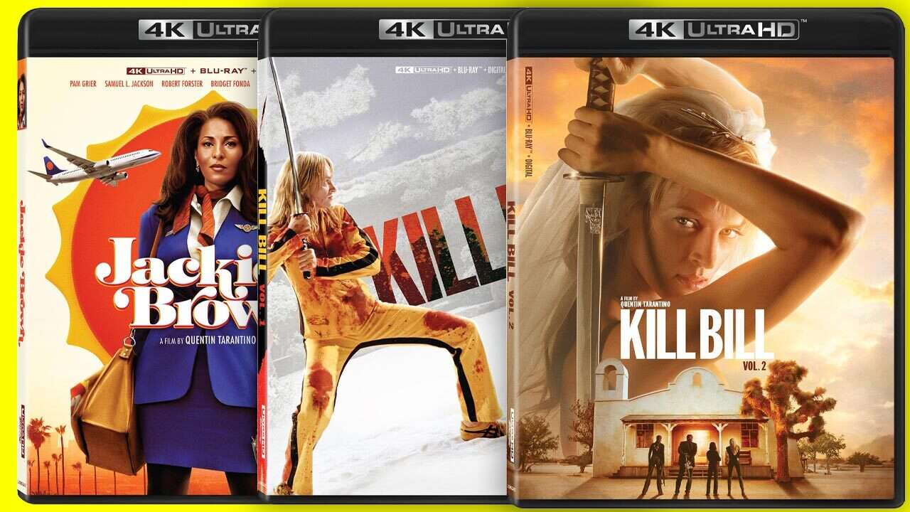 Kill Bill Duology de Tarantino y Jackie Brown próximamente en 4K Blu-Ray