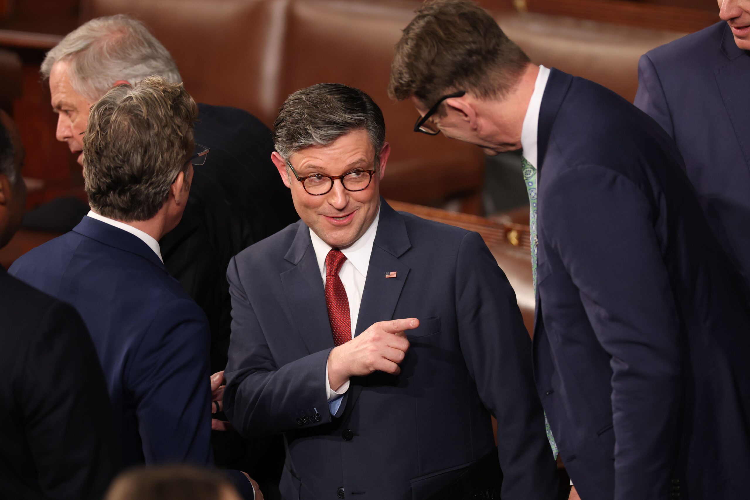 House Speaker Mike Johnson (R-Louisiana) (Win McNamee/Getty Images)