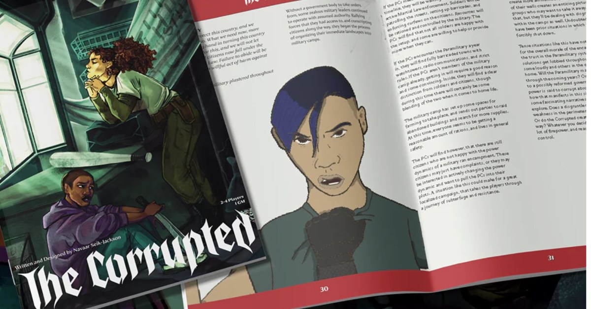 The Corrupted es la versión íntima TTRPG de The Last Of Us