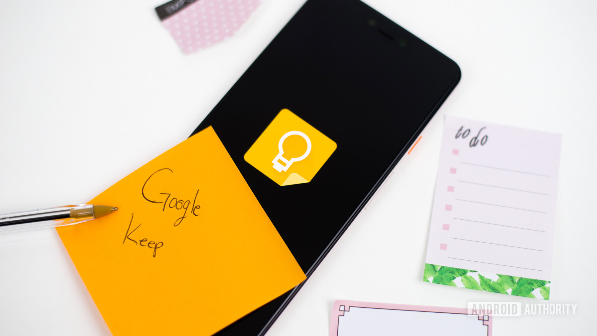 Google Keep Notes stock photo 6