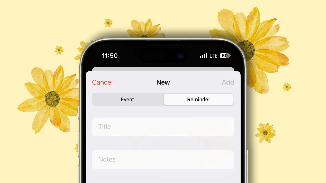 Cómo hacer recordatorios en el calendario en iOS 18