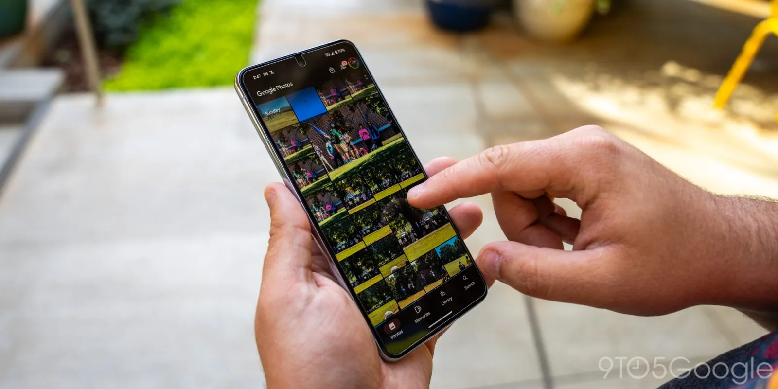 Google Photos agregando nuevas adaptaciones web para ocultar raíz