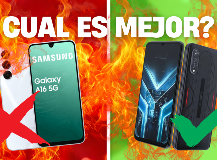 Cubot X70 vs Samsung Galaxy A16 5G: comparativa completa en gama económica con pantalla, rendimiento, cámaras y precio.