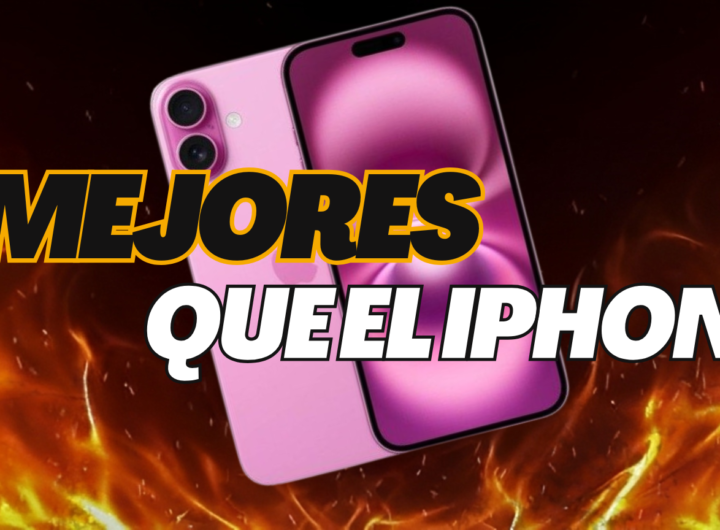 Tres smartphones Android que compiten con el iPhone 16 Plus por mucho menos dinero y ofrecen mejor batería y pantalla.