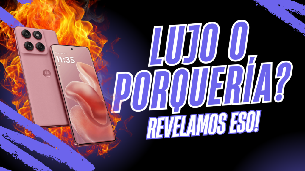 Analizamos el Motorola Edge 60 Fusion en su unboxing: diseño curvo, carga rápida, resistencia, pantalla pOLED y accesorios incluidos.