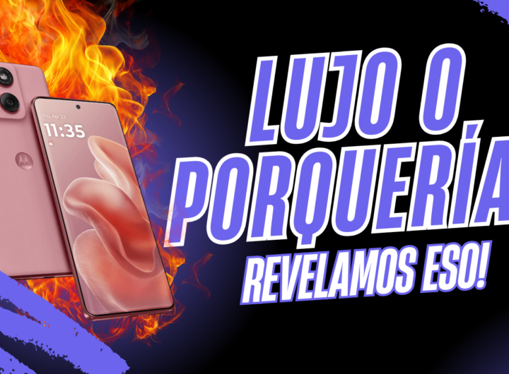 Analizamos el Motorola Edge 60 Fusion en su unboxing: diseño curvo, carga rápida, resistencia, pantalla pOLED y accesorios incluidos.