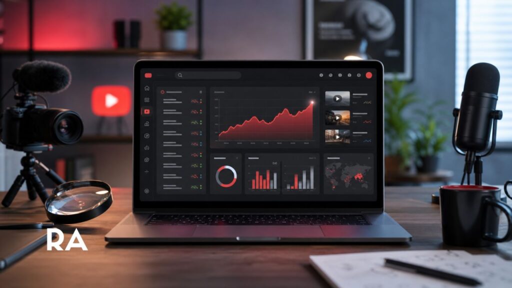 Cómo usar YouTube Studio en 2026 para encontrar palabras clave, detectar brechas de contenido y crear videos con más opciones de posicionar.
