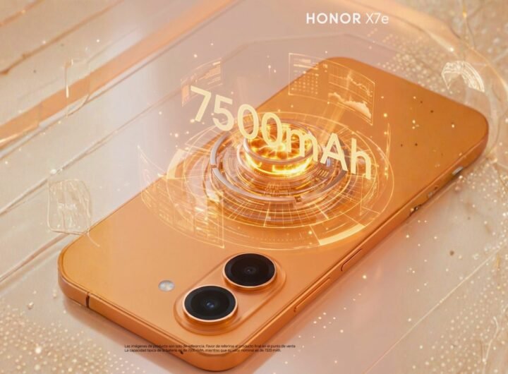 HONOR X7e con batería de 7500 mAh